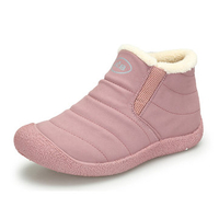 Suede Warm Fur Lining Ankle Boots