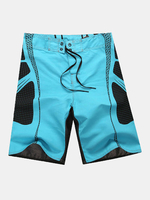 Summer Back Zipper Pocket Beach Surf Board Shorts for Men