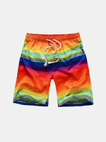 Summer Beach Dacron Colorful Surfing Swimming Sport Board Shorts for Men
