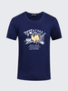 Summer Casual Camel Printing Cotton Tees Plus Size Short Sleeve T-shirt For Men
