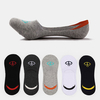 Summer Mens Casual Cotton Breathable Silicon Antiskid Invisible Boat Socks