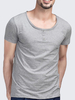 Summer Mens Cotton Solid Color Crew Neck Short Sleeved T Shirts