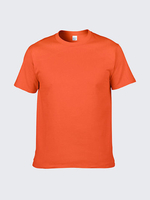 Summer Mens Solid Color T-shirt O-neck Short Sleeve Casual Cotton Top Tee
