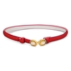 Summer Opal Leather Imitation Thin Belt All-Match Buckle Adjustable Strip