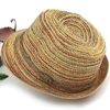 Summer Sunhat Beach Headgear Gangster Hats Wide Brim Jazz Fedora Hat