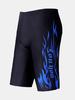 Summer Swimming Beach Shorts Printing Quick-drying Low Waist Long Trunk for Men