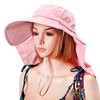 Summer Women Sunscreen Foldable Anti-UV Bucket Hat Outdoor Sports Casual Cycling Cap