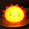 Sun Shape Children Kid Baby Cute LED Night Light Lamp For Bathroom Home Decor