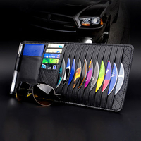 Sun Visor 2 in 1 CD DVD Storage Bag Holder Bag Pocket Car Accessories