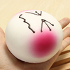 Super Slow Rising Squishy Soft Pinky Bread Phone Straps Random Expression