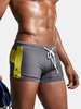 SUPERBODY Sexy Beach Surf Seaside Fashion Nylon Back Printing Short Mens Swim Trunks