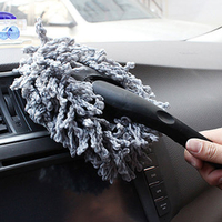 Superfine Fiber Small Wax Brushes Removable Mini Duster Home Car Office Cleaning Brushes