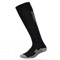 Sweat Absorption Breathable Football Stockings Thin Anti-skid Sport Knee Socks For Men