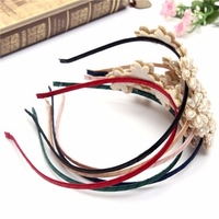 Sweet Lovely Crystal Flower Hair Band Headband for Girls Headwear Hair Accessories