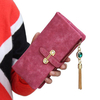 Sweet Pendant Casual Purse Women Leisure Card Coin Bags Long Candy Color Wallet