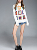 TangJie Casual Sudoku Pattern O-Neck Long Sleeve Women Sweaters