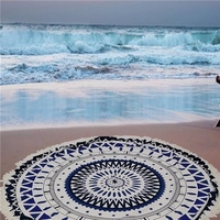 Tassel Beach Towel Yoga Mat Sunscreen Shawl Scarves & Wraps Tapestry Wall Hanging