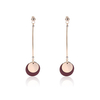 Tassel Elegant Earrings Round Coin Tassel Earrings