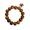 Tibetan Sandalwood Buddhist Prayer Carved Bracelet