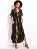 Tie Dye Loose Maxi Dress