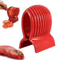 Tomato Onion Slicer Vegetables Fruits Cutter Holder Kitchen Tool