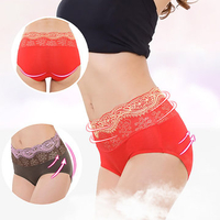Traceless High-waisted Antibacterial Hip-lifting Abdomen Control Panties