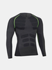 Traning Elastic Quick-drying Breathable Sports Fitness Tights Long Sleeve T-shirt for Mens
