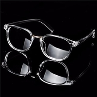 Transparent Eyeglass Frame Full Rim Clear Glasses Retro Spectacles