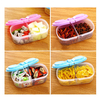 Transparent Plastic Fresh Fridge Storage Box Food Storage Container