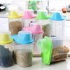 Transparent Plastic Fresh Fridge Storage Box Whole Grains Container Kitchen Storage Tank