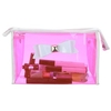 Transparent PVC Makeup Bag Bow Tie Travel Cosmetic Handbag Bag Organizer