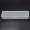 Transparent Rectangular Nail Tips Case Jewelry Watch Storage Box