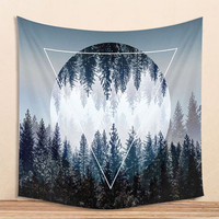 Tree Indian Mandala Wall Hanging Throw Tapestry Beach Yoga Towel Bohemian Dorm Bedspread Decor