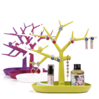 Tree Type Creative Jewelry Storage Hold Ring Earring Display Rack