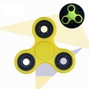 Tri-Spinner Fidget Toy BSRC Glow In The Dark Blue Hand Finger Spinner Focus Tool