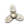 Tri-Spinner Shield Shape Aluminum Alloy Colorful Rotating Fidget Hand Spinner EDC Reduce Stress Toys
