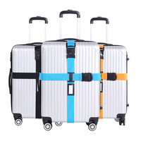 Trolley Case Cross Thickening Safety Belt Code Lock Suitcase Packing Reinforced Belt