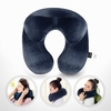 U-Shape Travel Inflatable Pillow for Airplane Neck Pillow Comfortable Pillows for Sleep