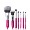 UCANBE 7Pcs Makeup Brushes Kit Powder Eye Shadow Brush Foundation Contour Rose Red Wooden