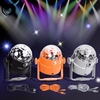 U`King RGBP 4 LED Stage Light Crystal Ball Effect Lighting Disco Club Party Xmas