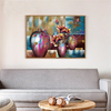 Unframed Canvas Print Wall Art Picture Painting Watercolor Flower Bedroom Living Room Home Decor
