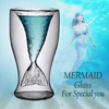 Unique Double Mermaid Beer Glass Mug