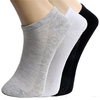 Unisex Ankle Crew Socks Casual Cotton Sport Short Socks Breathable Net Hole Design Socks