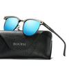 Unisex Retro Casual Anti-UV Polarized Sunglasses Travel Eye Protection Metal Frame Glasses