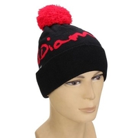 Unisex Winter Warm Knit Crochet Slouch Hat Hip-Hop Ball Beanie Cap Diamond Ski Hat