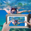 Universal IPX8 Waterproof Touch Screen Phone Bag Bumper Case for Phone Under 5.5inch