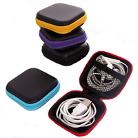 Universal PU Box Storage Package Case for Finger Spinner Data Cable Charger Earphone