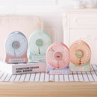 USB Charging Mini Fan Creative Portable Fashion Colorful Cartoon Blower Desktop Smart Home Appliance