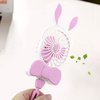 USB Charging Rotatable Mini Fan Creative Portable Cute Cartoon Blower Desktop Smart Home Appliances