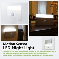 USB Power Charger PIR Motion Sensor LED Night Light Home Corridor Lamp Supplies